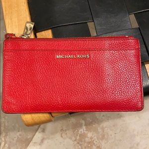 Michaels kors red wallet